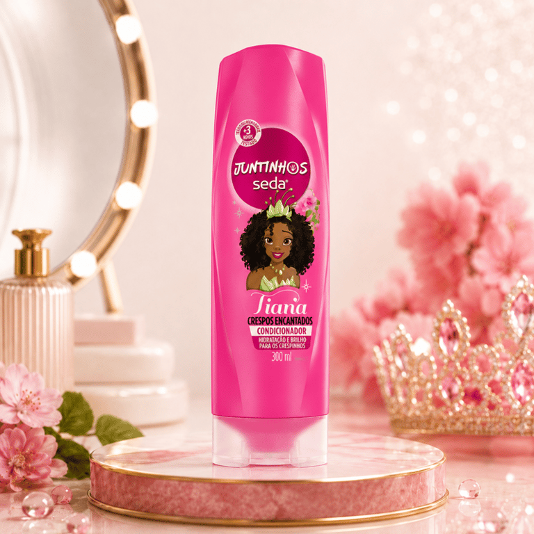 Condicionador Tiana Crespos Encantados Seda Juntinhos 300ml