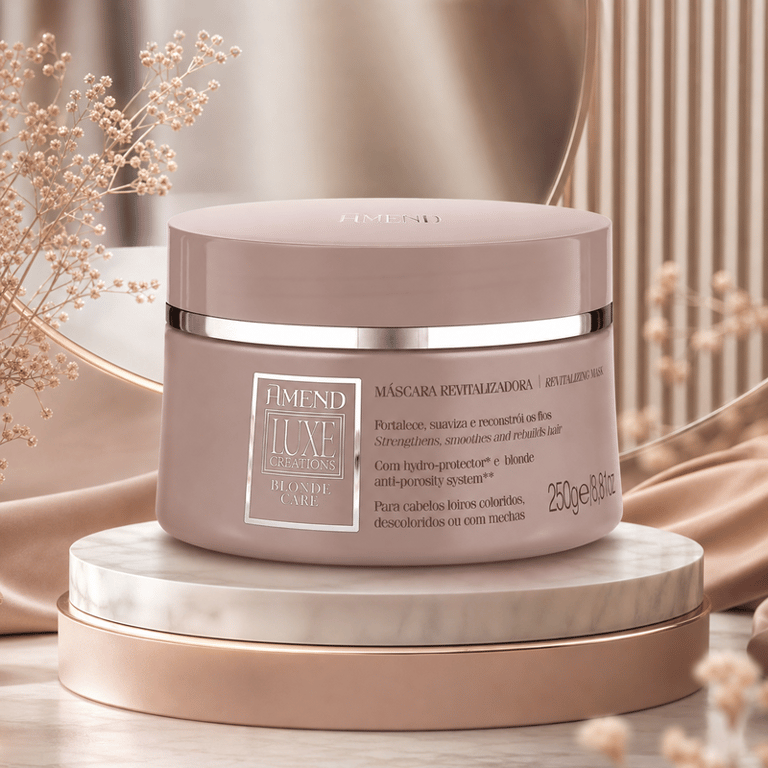 Máscara Revitalizadora Luxe Creations Blonde Care Amend 250g