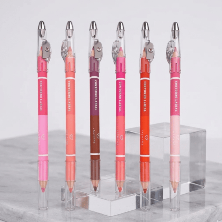 Lápis De Contorno Labial Lip Duo Com Apontador Jasmyne 1,2g