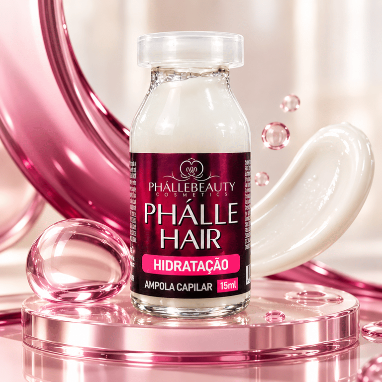 Ampola Capilar Hidratação Phálle Hair Phállebeauty 15ml
