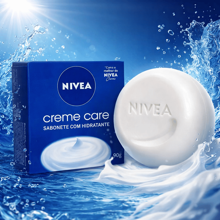 Sabonete Hidratante em Barra Creme Care NIVEA 90g