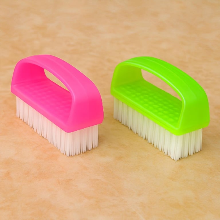 Escovinhas Para Limpeza De Unhas Manicure E Pedicure 2 Unidades