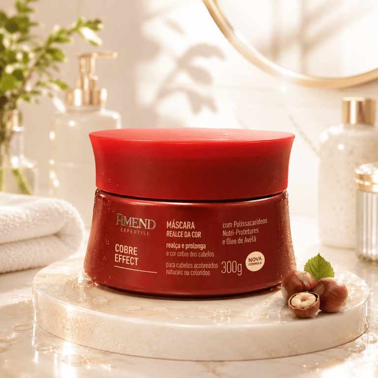 Máscara Realce da Cor Cobre Effect Amend Expertise 300g