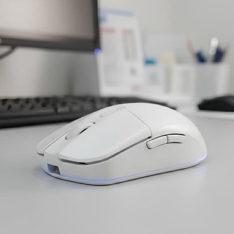 Mouse Gamer Com Fio E Led Cabo 1.5m E DPI Ajustável