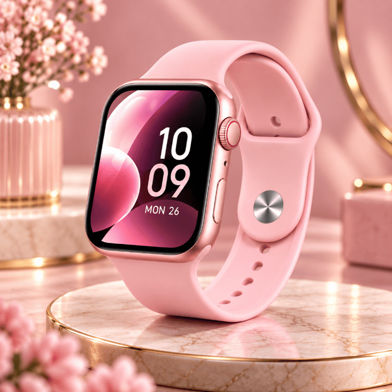 Relógio Smartwatch Microwear Mini Série 11 41mm Tela de 1,85 Bluetooth GPS NFC WhatsApp e Monitoramento de Saúde