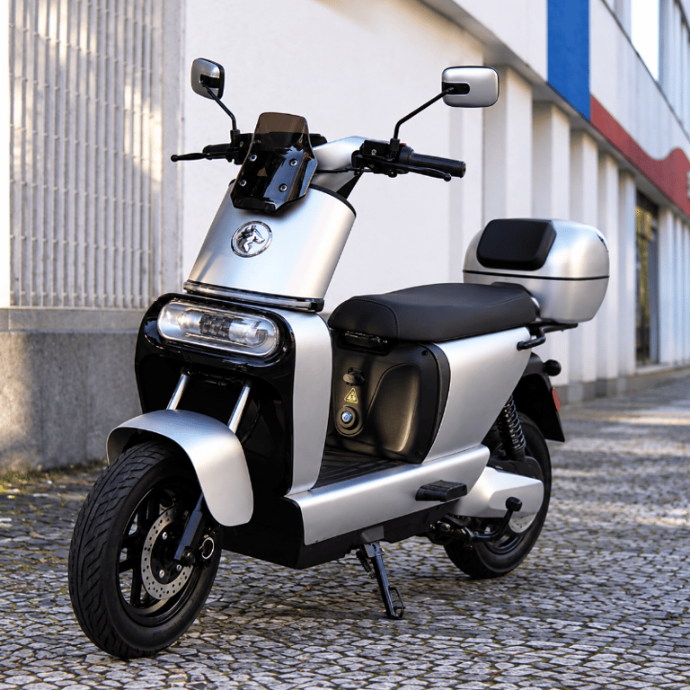 Alpha Moto Zub Com Baú Bateria De Chumbo 1000W Capacidade De Carga 150Kg Autonomia 55 Á 60Km Por Carga Autopropelido