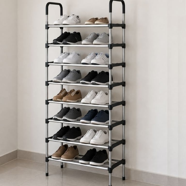 Sapateira Vertical Organizadora 8 Andares Para Organizar Sapatos