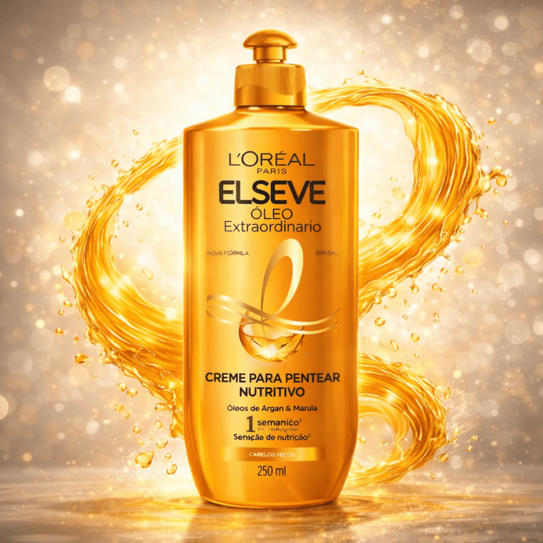 Creme Para Pentear Nutritivo Elseve Óleo Extraordinário L'Oréal Paris 250ml