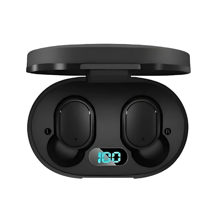 Fone De Ouvido Bluetooth 5.3 Sem Fio Com Estojo Carregador Bateria Recarregável Para Música Chamadas E Uso Diário