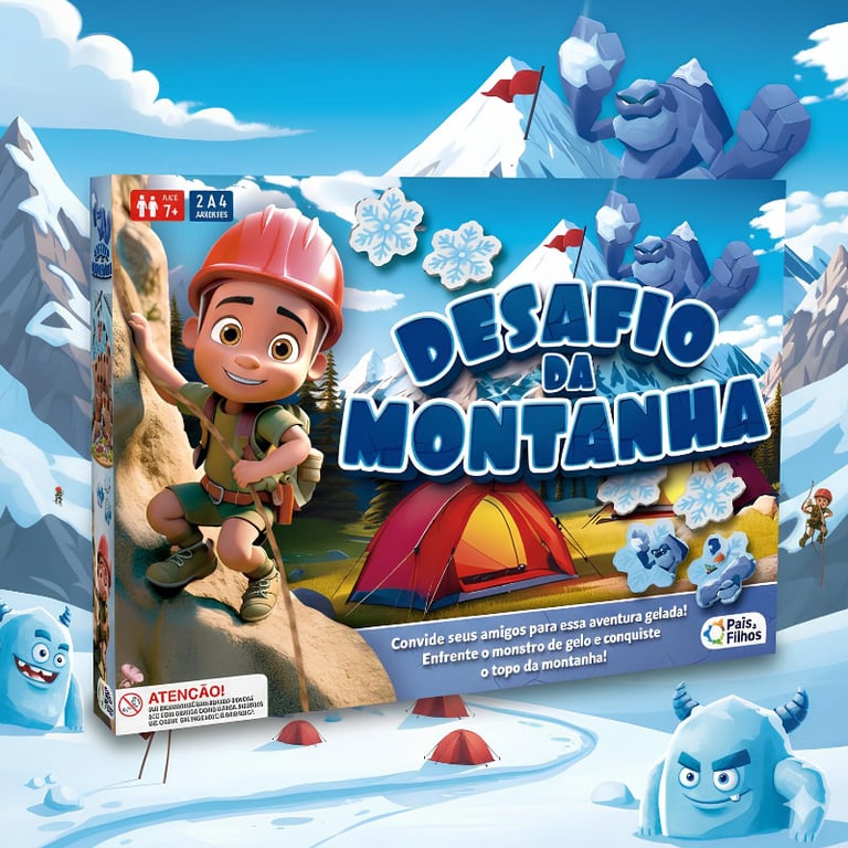 Jogo Desafio Da Montanha Pais E Filhos