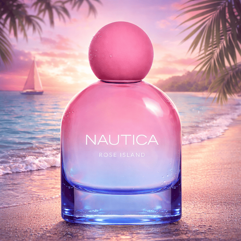 Perfume Náutica Rose Island Eau De Parfum Feminino 50ml