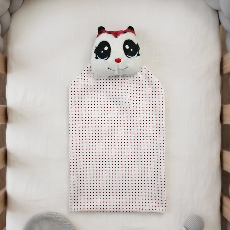 Naninha De Pelúcia Para Bebê Dormir Tecido Antialérgico