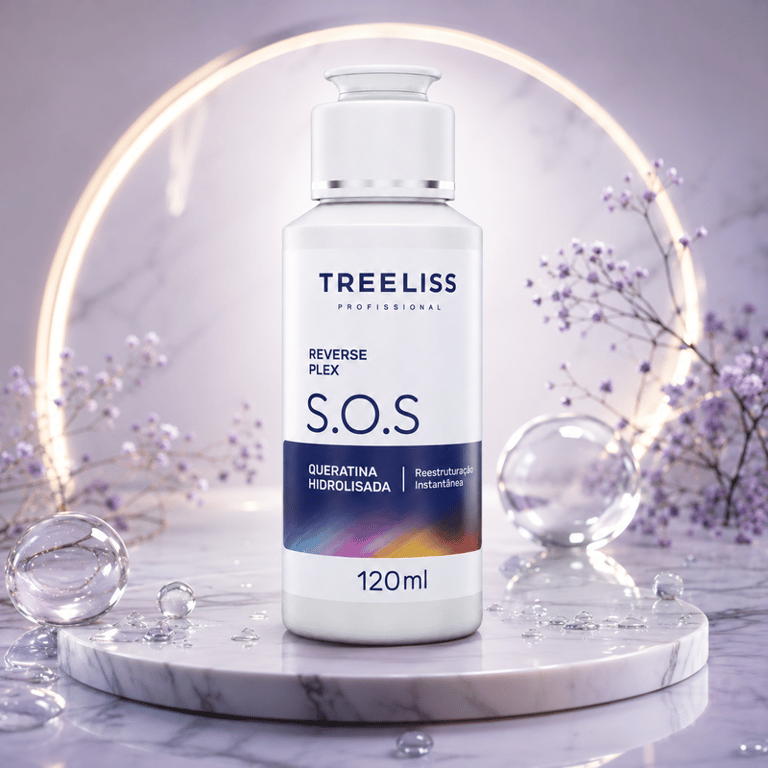 Reestruturação Instantânea Capilar S.O.S Reverse Plex Treeliss 120ml
