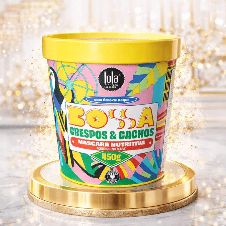 Máscara Nutritiva Bossa Crespos & Cachos Lola 450g
