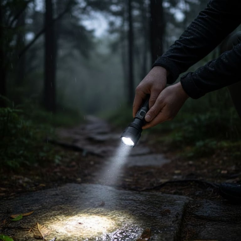 Lanterna De Led Holofote Recarregável P50 Alta Potência Zoom