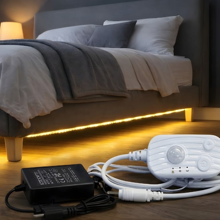 Fita Led Com Sensor de Movimento Branco Quente