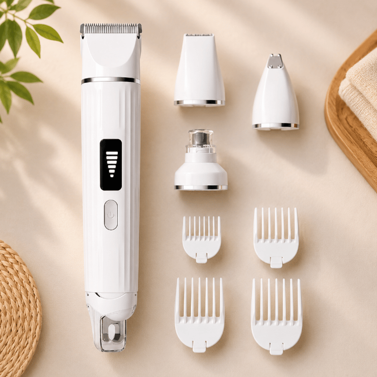 Máquina De Tosa Pet 5 Em 1 Para Cães E Gatos