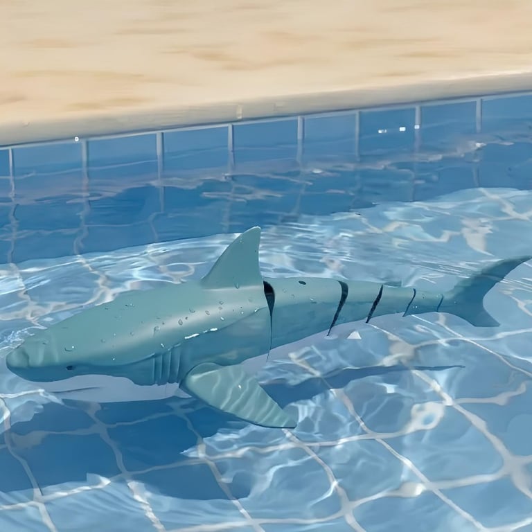 Tubarão De Controle Remoto Para Brincar Na Piscina