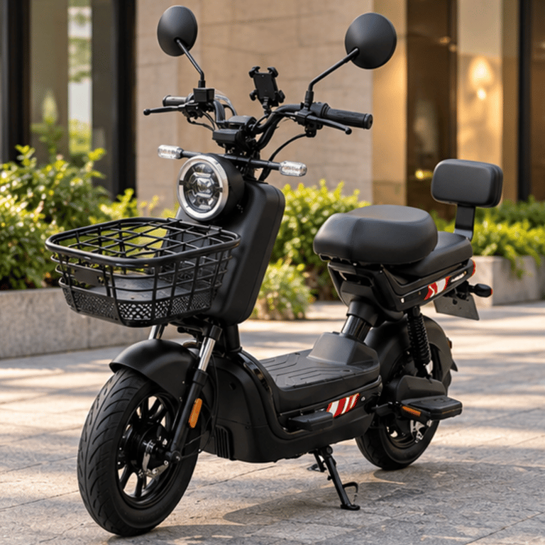 J10 Moto Elétrica 800W 48V 20Ah Bateria De Lítio Autonomia 45 a 50Km Peso Máximo 150Kg