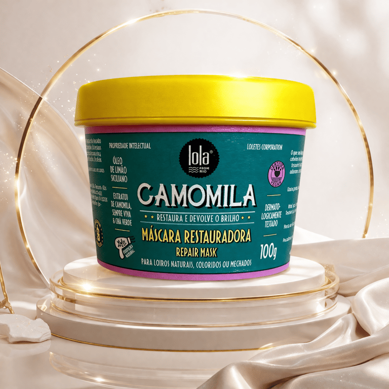 Máscara Restauradora Camomila Lola 100g