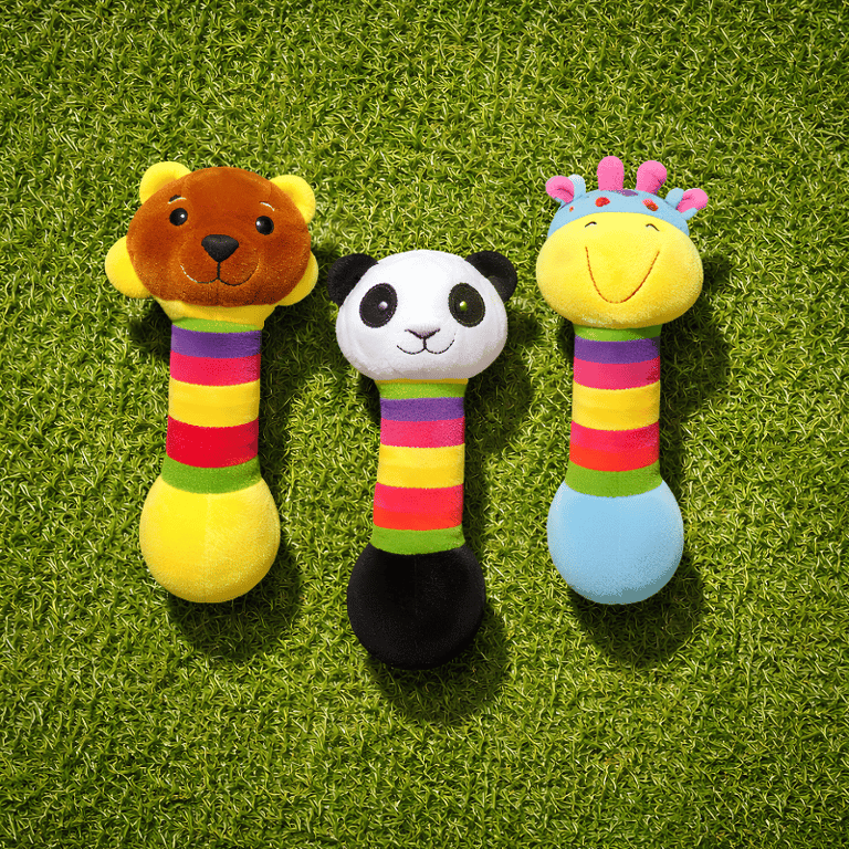 Brinquedo Pet Animais Alegres De Pelúcia Para Cães