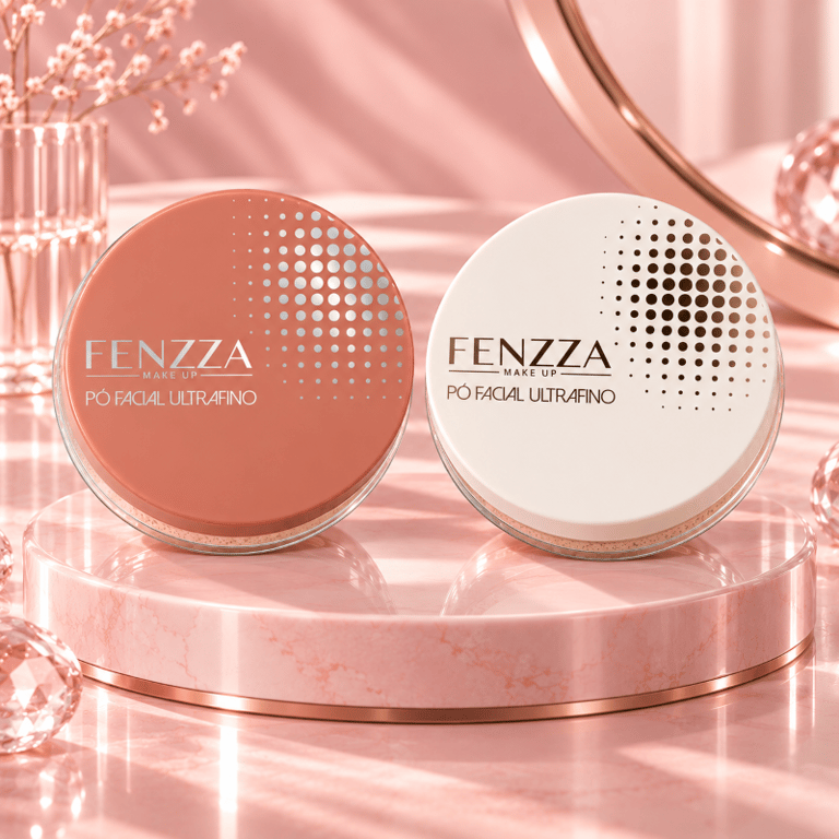 Pó Facial Ultrafino Make Up Fenzza 15g