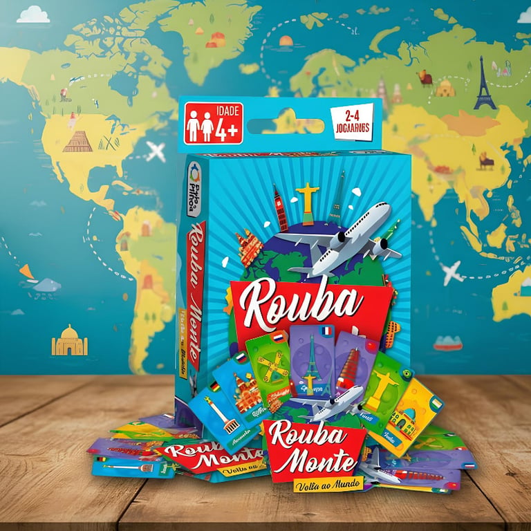 Jogo Rouba Monte Volta Ao Mundo Pais & Filhos