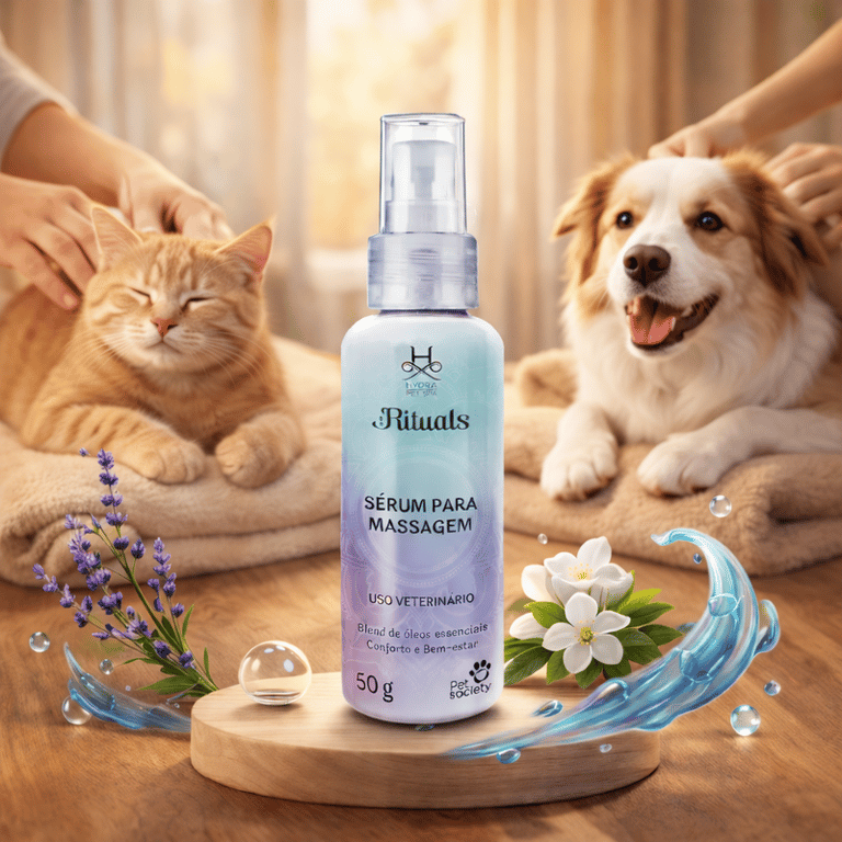Sérum Para Massagem Hydra Pet Spa Rituals Pet Society 50g
