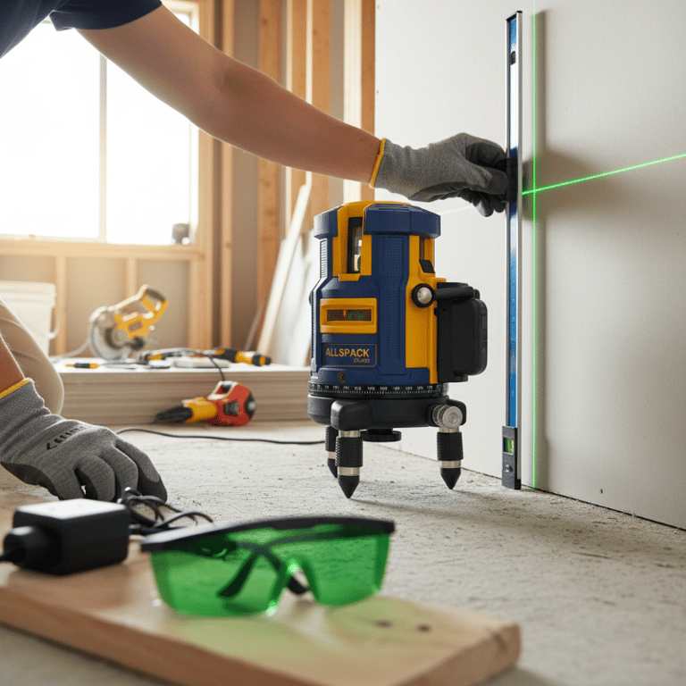 Nível A Laser 2 Linhas Profissional Sem Tripé