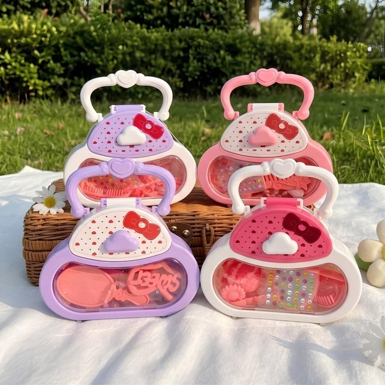 Bolsinha Fashion Kit De Beleza E Acessórios