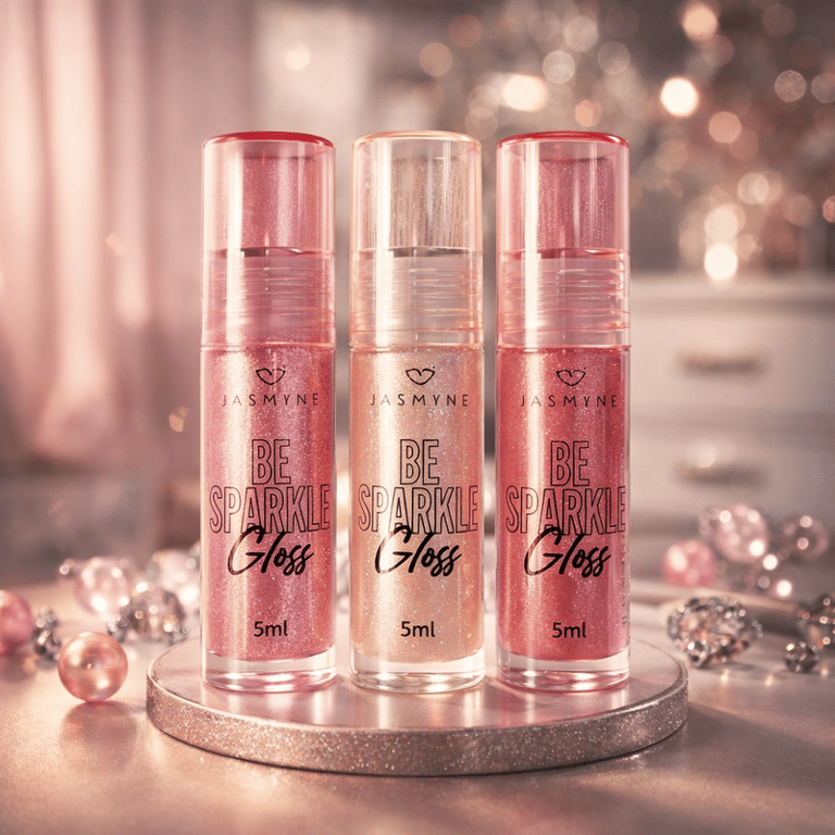 Brilho Labial Be Sparkle Gloss Jasmyne 5ml
