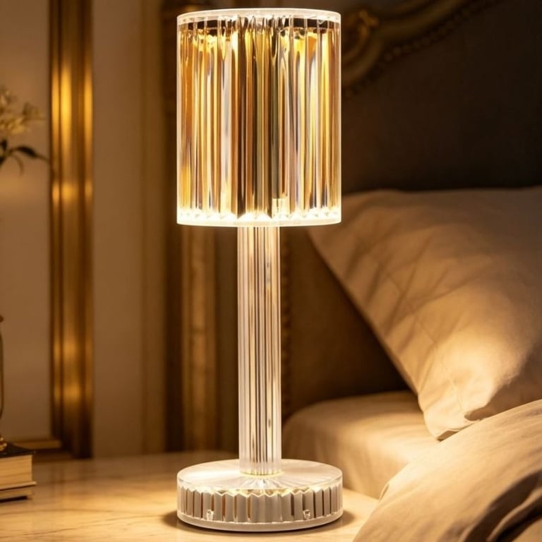 Luminária De Mesa Decorativa LED 3W Recarregável