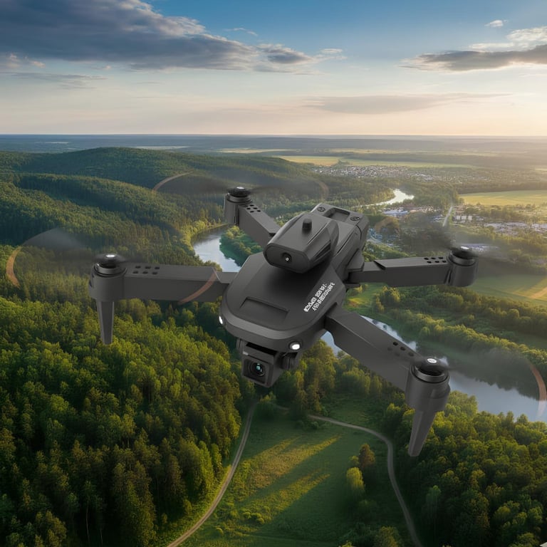 Drone DM90 Quad Copter Com Câmera Dupla HD E Sensor De Obstáculo