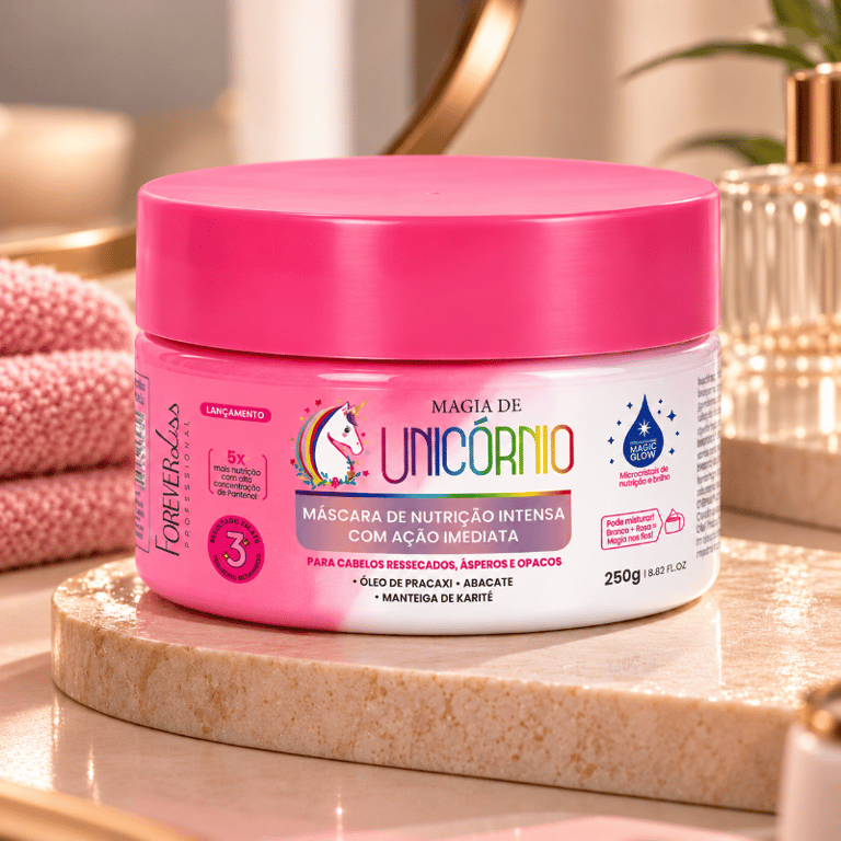 Máscara de Nutrição Intensa Magia de Unicórnio Forever Liss 250g