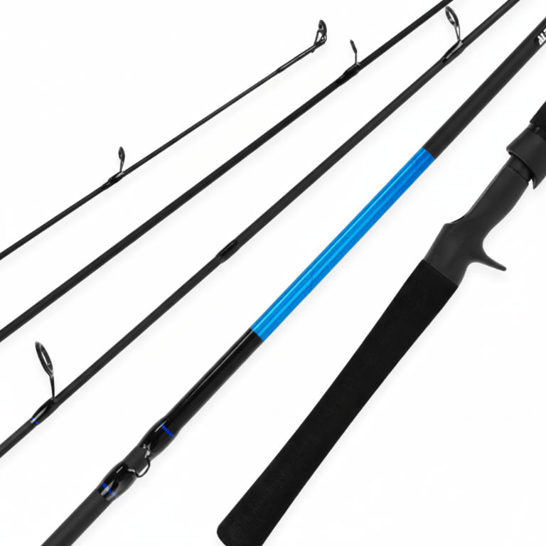 Vara Para Pesca Carretilha Profissional 1,65m Carbono Resistente