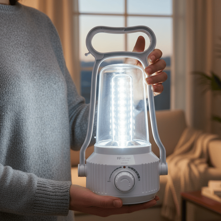 Lampião LED Recarregável Portátil 8W