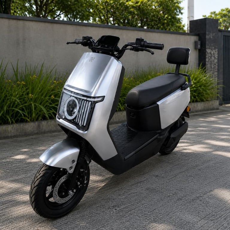 E17 Moto Elétrica  ZN Bateria Lítio 1000 Watts 32km Por Hora Autonomia De 45km Por Carga Peso Máximo Suportado 150kg