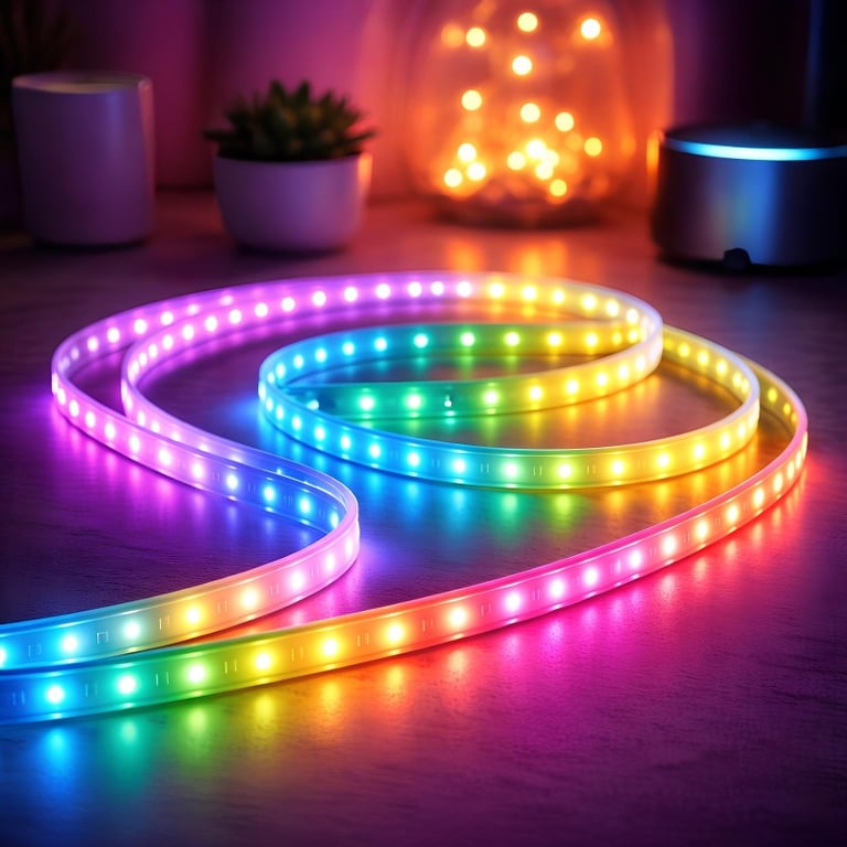 Fita LED RGB Multicolorida Decorativa