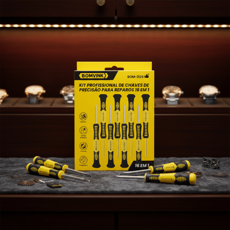 Kit Profissional de Chaves de Precisão para Reparos 16 em 1