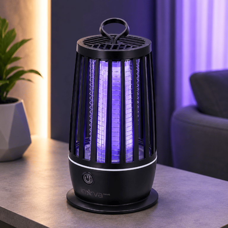 Lâmpada UV Mata Mosquitos Recarregável USB Repelente Eletrônico