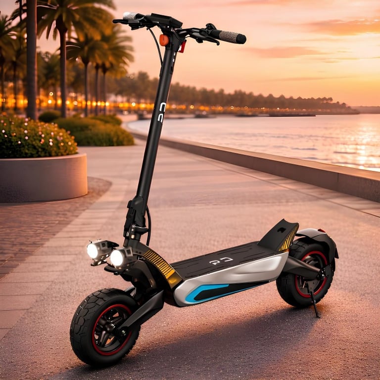 T2PROB Patinete Elétrico 800W Bateria De Lítio Autonomia 20 a 30Km Peso Máximo 120Kg