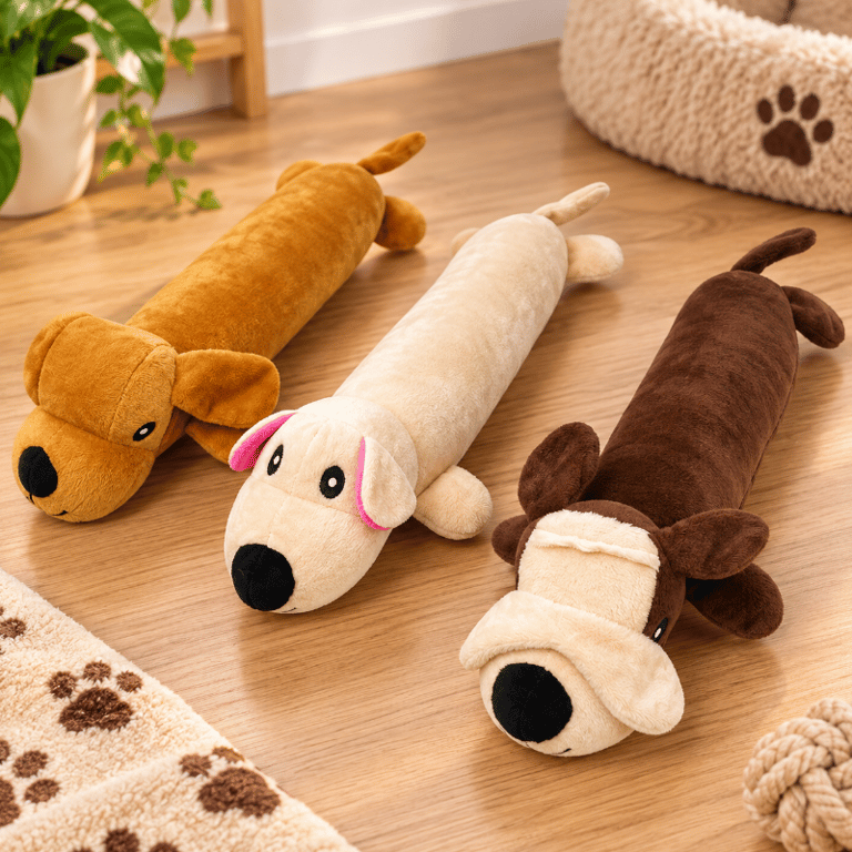 Brinquedo Pelúcia Cachorrinho Macio Para Cães