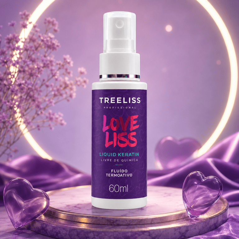 Finalizador Capilar ﻿Fluido Termoativo Love Liss Treeliss 60ml