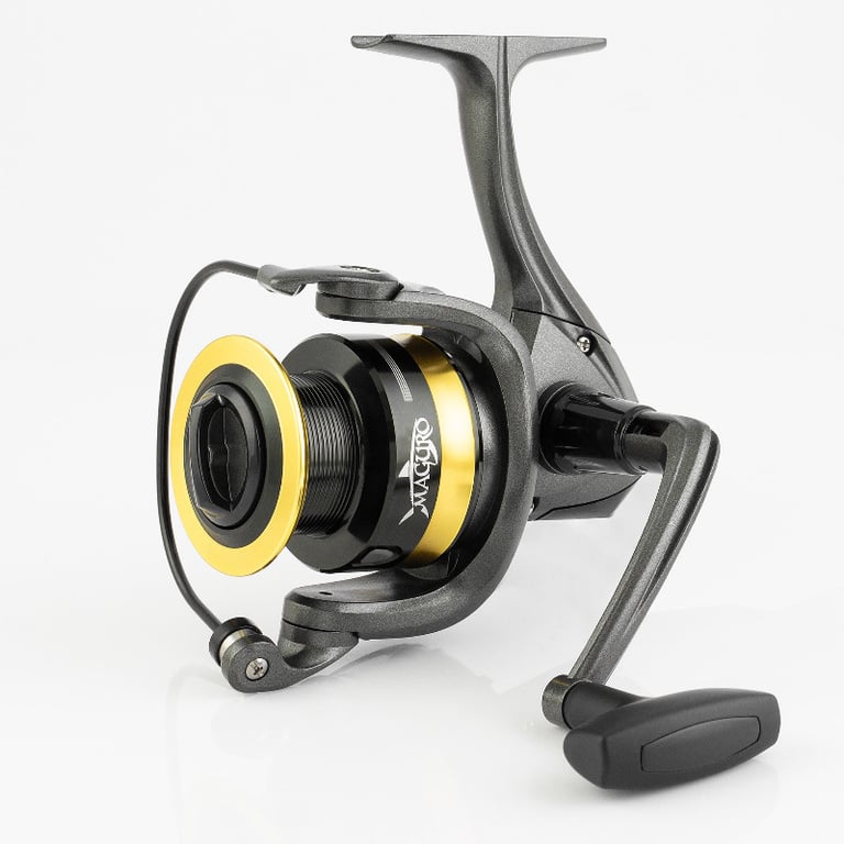 Molinete De Pesca Profissional Maguro 3000 Carretel Alumínio