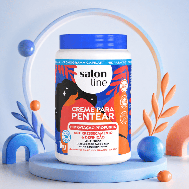 Creme Para Pentear Hidratação Profunda Salon Line 1kg