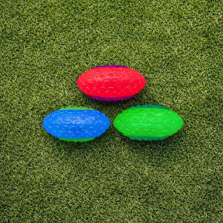 Brinquedo Bola Americana Com Som E Led Para Cães