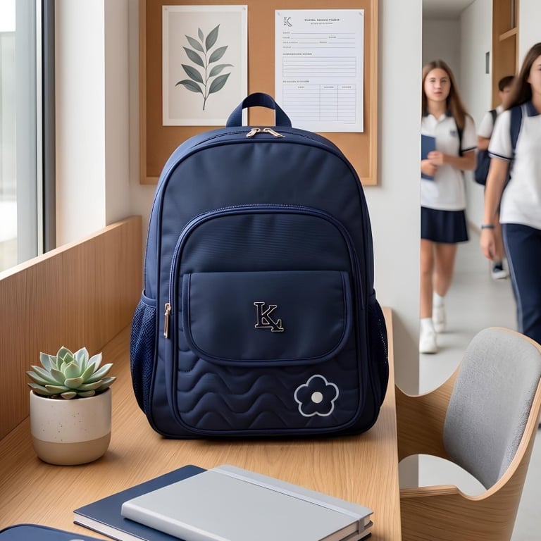 Mochila Feminina Prática Com Design Elegante E Minimalista