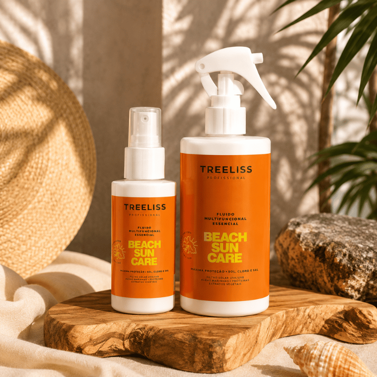 Fluido Multifuncional Essencial Beach Sun Care Treeliss