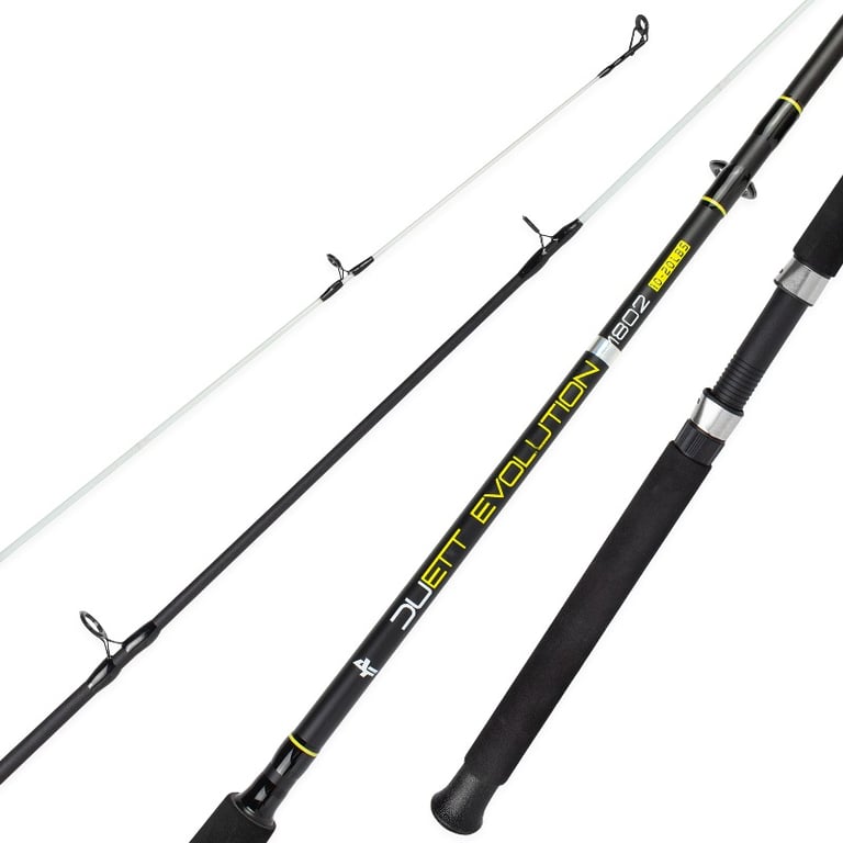 Vara De Pesca Para Molinete Duett Evolution Fibra De Vidro Maciça 2 Partes
