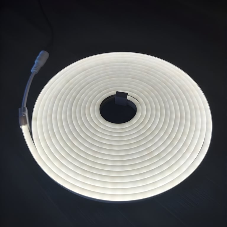 Fita Led Mangueira Branco Frio 12V